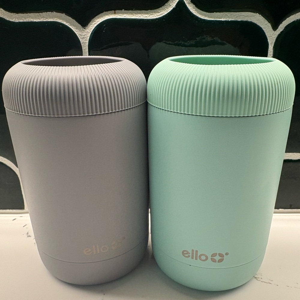Ello stainless steel insulated can cooler - pack of two